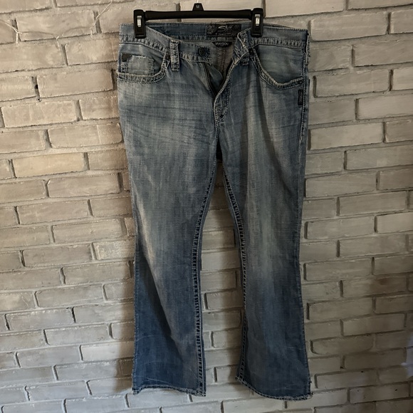 Silver Jeans Co Mens 32 x 32 Blue Jean Pants - Picture 1 of 8